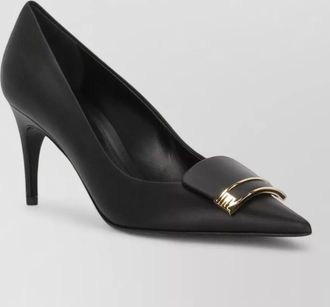 Sergio Rossi leather high heel pumps