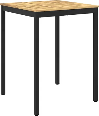 vidaXL Mesa De Bar Para Jard&iacute;n Blanco Y Negro 80 X 80,5 X 105 Cm Vidaxl