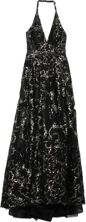 Saiid Kobeisy Embroidered Long Dress
