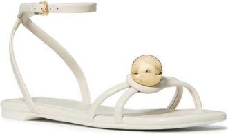 Kate Spade New York harmony ankle strap sandal in Cream at Nordstrom, Size 9.5