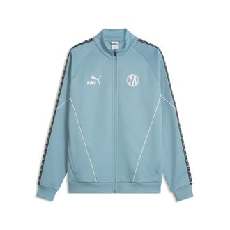 Puma Giacca con zip Olympique de Marseille KING Anthem da uomo, Accessori, Blu, 3XL