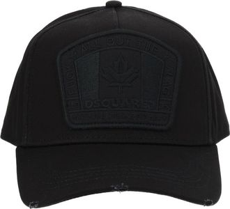 Dsquared2 D2 Patch Baseball Cap