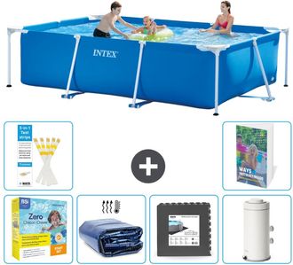 Intex Piscina Con Estructura Rectangular - 300x200x75 Cm - 7-piezas S111