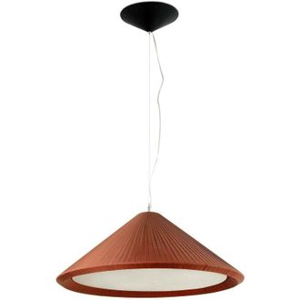 Faro Barcelona Faro Hue-In - 3 Light Small Dome Ceiling Pendant Burgundy, E27