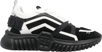 Philipp Plein Runner Exagon - Heren - Sneakers - Zwart - 40 EU - Schoenen