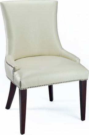 Safavieh Set de 2 sillas de comedor en madera de abedul blanca