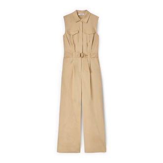 Motivi Dames, Jumpsuits & Playsuits, Beige, Maat: XS