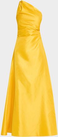 Staud Este Silk Dress