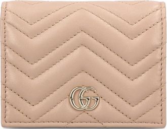 Gucci Portemonnee met GG logo - Beige