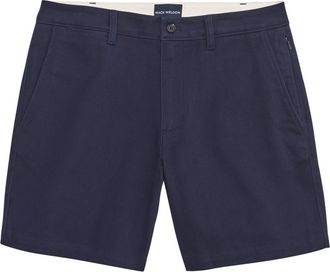 Mack Weldon Stretch Twill Chino Shorts in Night Sky at Nordstrom, Size 38