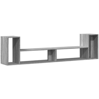 vidaXL Muebles De Tv 2 Uds Madera Ingenier&iacute;a Gris Sonoma 100x30x50 Cm Vidaxl