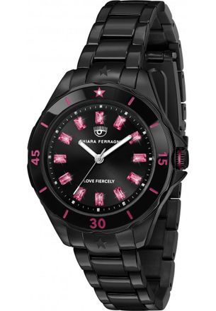 Chiara Ferragni Womens R1953101505 Ladies Sport Watch - Black - One Size