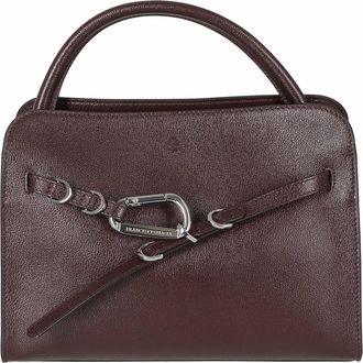 Francesco Biasia Small Structured Handbag In Soft Calf Leather