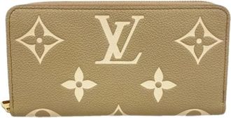 Louis Vuitton Portafoglio lungo Pre-owned (bi-fold) - - Pre-owned - Donna - Beige - ONE SIZE