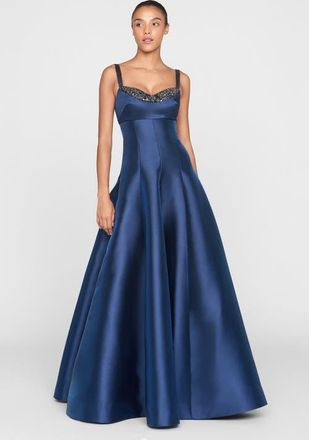 Theia Alba Peek A Boo Gown in Nautical Navy at Nordstrom, Size 12