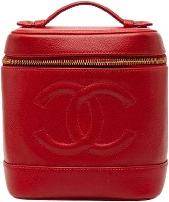 Chanel Borsa Vanity Pre-owned - - Pre-owned - Donna - Rosso - ONE SIZE