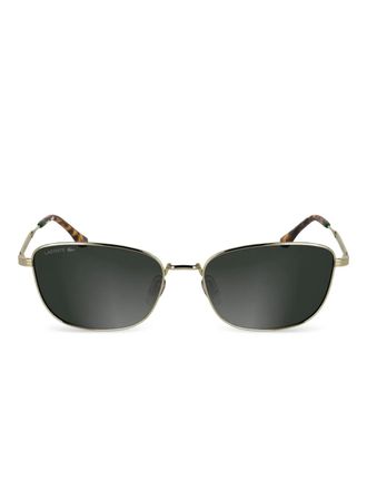 Lacoste rectangle sunglasses - Gold
