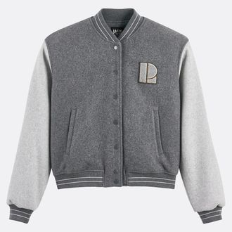 La Redoute Collections Kort jasje, drukknoopsluiting, teddystijl