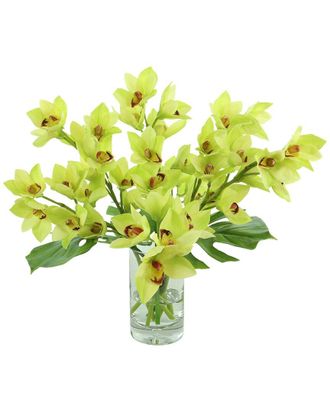 Creative Displays Inc. Green Orchid Floral Arrangement