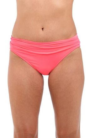 La Blanca Island Goddess Hipster Bikini Bottoms in Coral Reef at Nordstrom, Size 12
