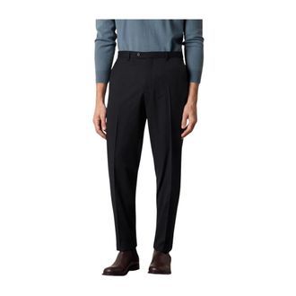Brooks Brothers Flat Front Performance Twill Virgin Wool Broeken - Heren - Broeken - Zwart - Maat: W36 Wol