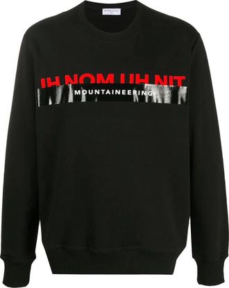 Ih Nom Uh Nit Crewneck Mount - Heren - Sweatshirts - Zwart - S - Hoodies & sweatvesten