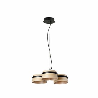 Faro Barcelona Faro Loop - Colgantes Led Integrados Madera, 2700k