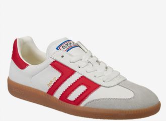 Back70 Womens Cloud Sneakers In Red