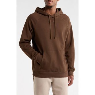 Under Armour Rival Fleece Hoodie in Gridiron Brown at Nordstrom Rack, Size Medium