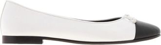 Tory Burch Cap-Toe Ballet Flats, Size 8.5