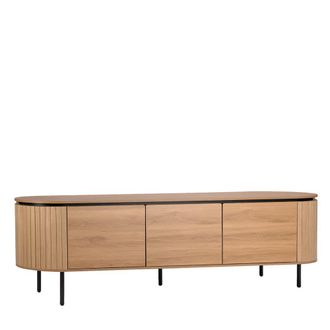 Klast Mueble Tv efecto madera natural 160x55 cm