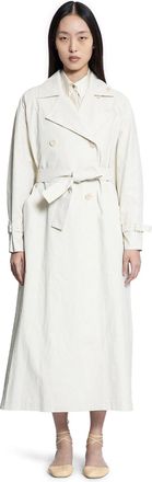Max Mara Ronco Long linen cloth trench coat