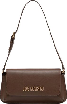 Love Moschino Schoudertas - Dames - Schoudertassen - Bruin - ONE Size - Leer - Tassen