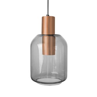 Tosel Suspension metal Alt.100cm cobre ;Pantalla: gris
