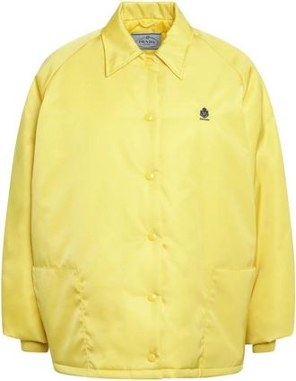 Prada Mujer, Chaquetas, Amarillo, Talla: S