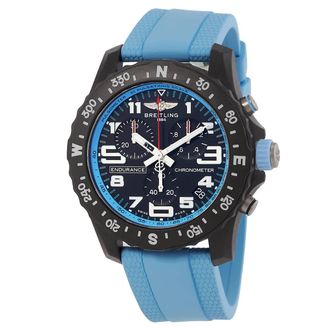 Breitling Endurance Pro 44mm Chronograph Quartz Black Dial Mens Watch X82310281B1S2