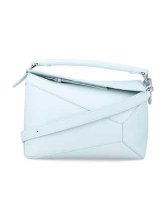 Loewe Light Blue Puzzle Edge Small Shoulder Bag