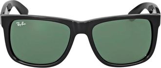 Ray-Ban Justin Classic Green Classic Square Mens Sunglasses RB4165 601/71 54
