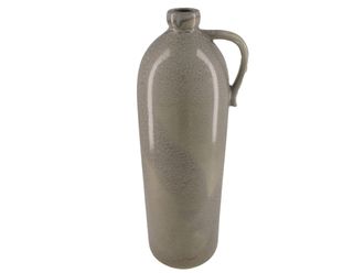 Schubiger M&ouml;bel Flasche Keramik Hellblau H: 50 cm