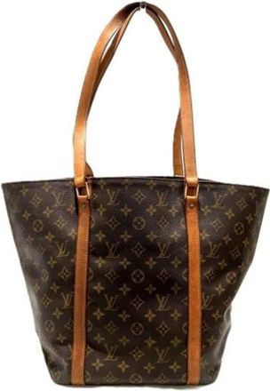 Louis Vuitton Pre-owned Vintage Monogram Tote Bag - Dames - Vintage Shopper - Bruin - ONE Size - Vintage