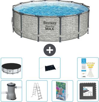 Bestway Piscina Bestway Steel Pro Max Redonda - 427x122 Cm - 8-piezas S543