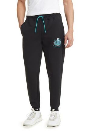 BOSS x NFL Cotton Blend Joggers in Miami Dolphins Black at Nordstrom Rack, Size Small