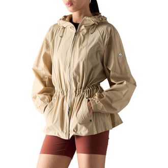 Moose Knuckles Skyline 3Q Hooded Jacket in Oat - 1922 at Nordstrom, Size Medium