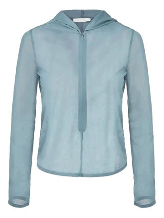 Amomento zip-up hoodie - Blue