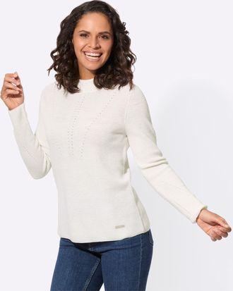 Casual Looks Stehkragenpullover »Stehkragen-Pullover«