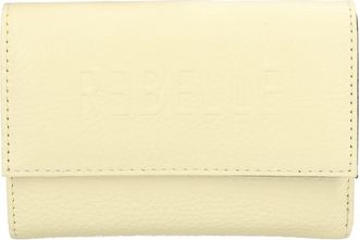 Rebelle Portemonnee met klep Mcanarino - Dames - Portefeuilles - Geel - ONE Size - Leer - Accessoires