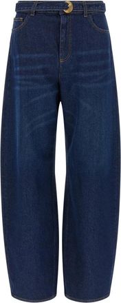 Twinset Loose-fit Jeans - Dames - Loose Fit Jeans - Blauw - W25 - Katoen - Jeans