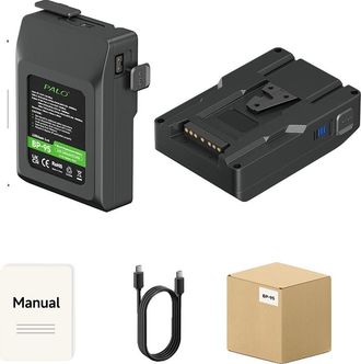 OEM Batteria, Capacit&agrave; 95 Wh, Ricarica Rapida Pd20w, Blu