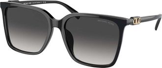 Michael Kors MK2197F CANBERRA Asian Fit 30058G Womens Sunglasses Black Size 58