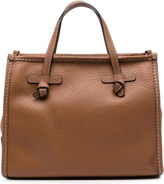 Gianni Chiarini Miss Marcella 32 Tote - Dames - Shoppers - Beige - ONE Size - Leer - Tassen